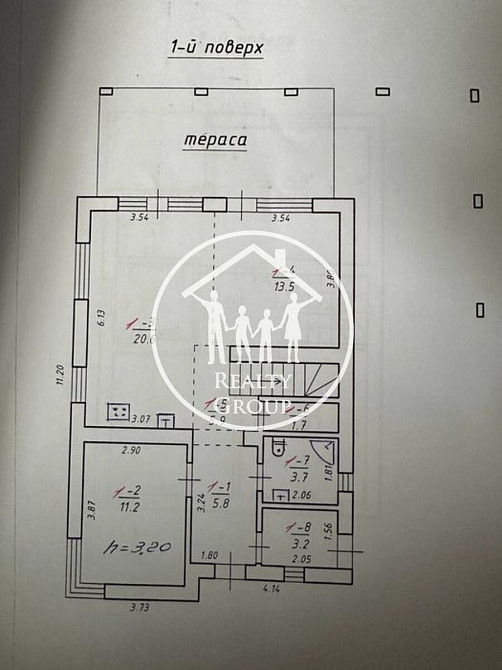Продаж 2-поверховий Будинок з ділянкою 4 сот 132 кв.м  на Арктична Брюховичи (Перемишлянський район) - изображение 9