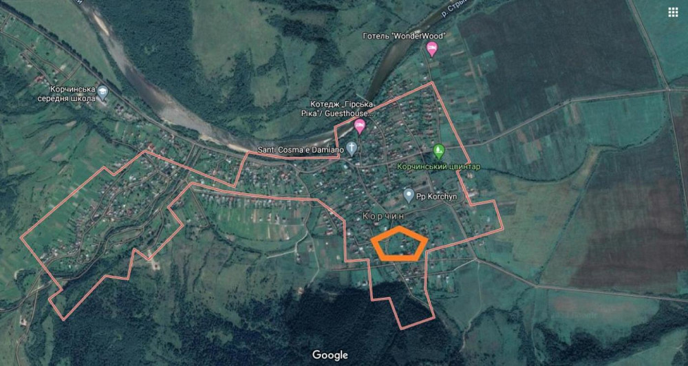 Продаж земельної ділянки 15 соток на вул. Івана Франка Корчин (Сколівський район) - фото 2