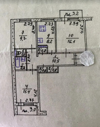 Продаж 3к квартири 64 кв. м на просп. Злуки Тернопіль - фото 4