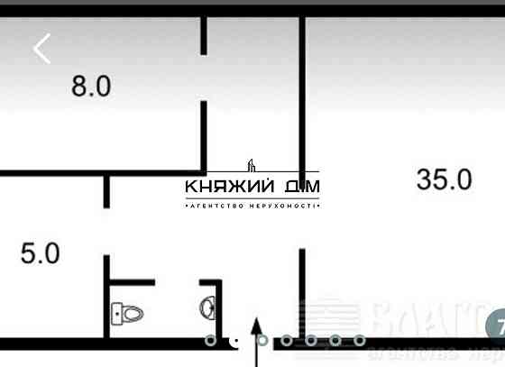 Оренда офісне приміщення на Олеся Гончара ул. поверх - 1/5 Київ