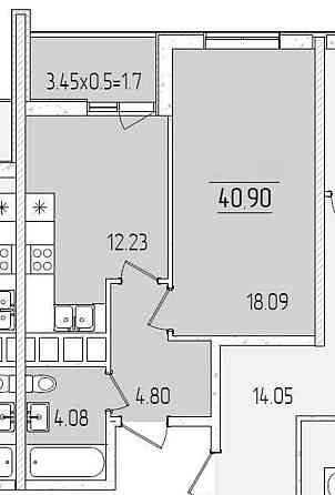 1к квартира на Краснова Одеса