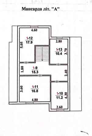 Продаж 2-поверховий Будинок з ділянкою 10 сот 180 кв.м 4 кімн. на Гетьмана Виговського Житомир