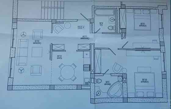 Трёхкомнатная квартира в новом клубном доме у моря. Проект в подарок. Одесса