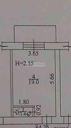 Продаж Квартира 1-кімнатна, 5/5 поверх на вул. Аерокосмічний Харків