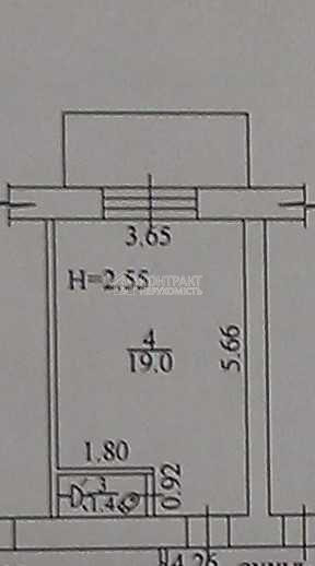 Продаж Квартира 1-кімнатна, 5/5 поверх на вул. Аерокосмічний Харків - фото 6