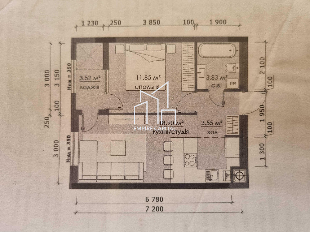 Продаж Квартира 1-кімнатна, 8/9 поверх на вул. Стрийська Львів - фото 4