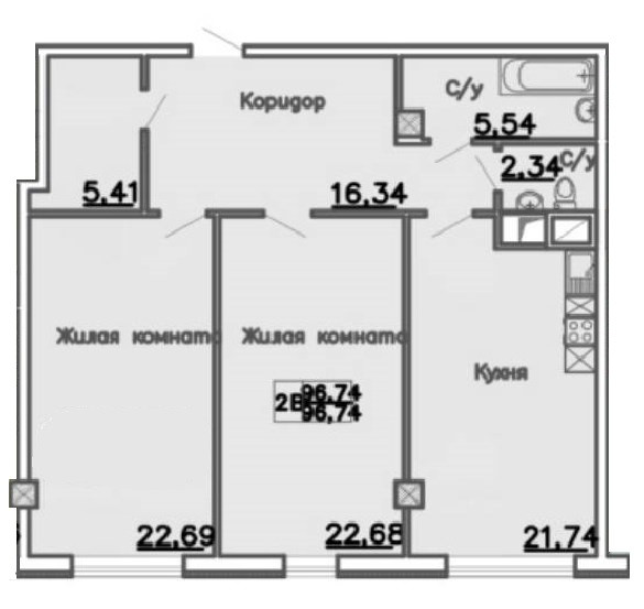 Уют в центре мегаполиса. 2-х комнатная квартира  в центре. Одеса - фото 6
