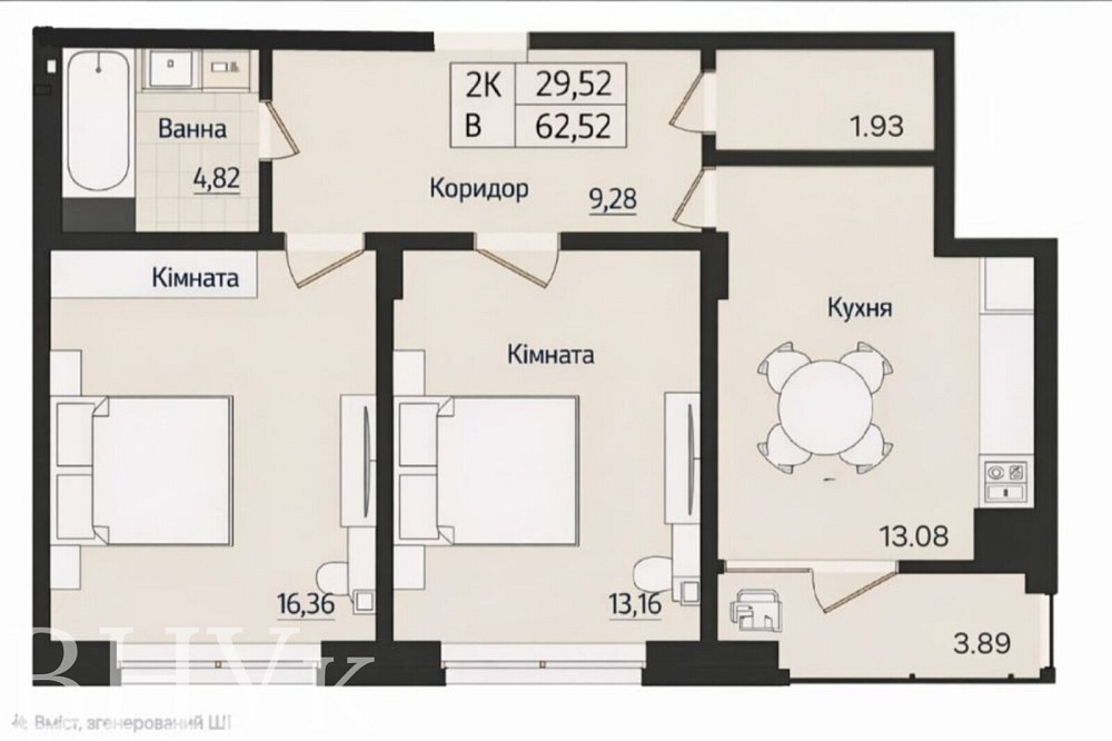 Продаж Квартира 2-кімнатна, 5/10 поверх на Залозецького Чернівці - фото 2