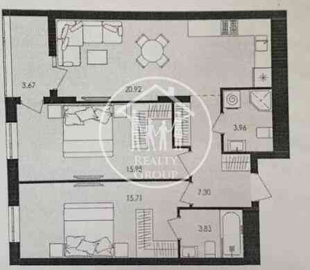 Продаж Квартира 2-кімнатна, 8/10 поверх на Зелена вул., 204Д L'viv