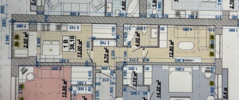 Продаж Квартира 1-кімнатна, 14/14 поверх на вул. Княгинин Івано-Франківськ - фото 2