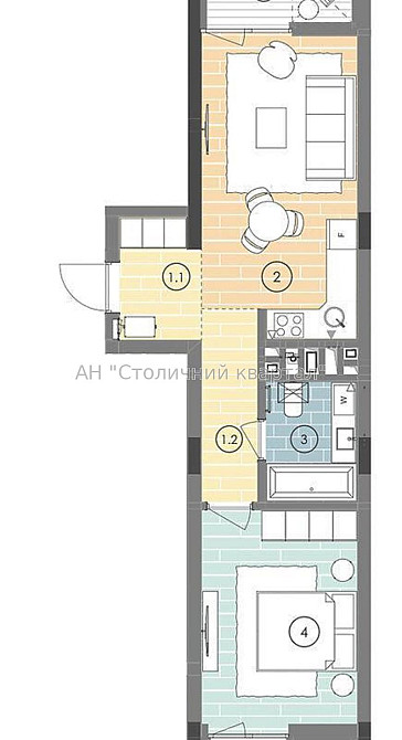 Продаж Будинок 1-кімнатний на Хохлових Сім'ї вул., 9 Киев - изображение 2
