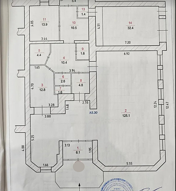 Продаж приміщення вільного призначення на Будного С. вул., 12 поверх - 1/9 Тернопіль - фото 8