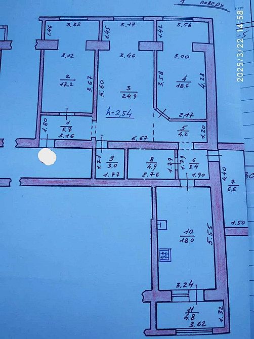 Продаж Квартира 3-кімнатна, 1/5 поверх на вул. Лінкольна Авраама Львов - изображение 16