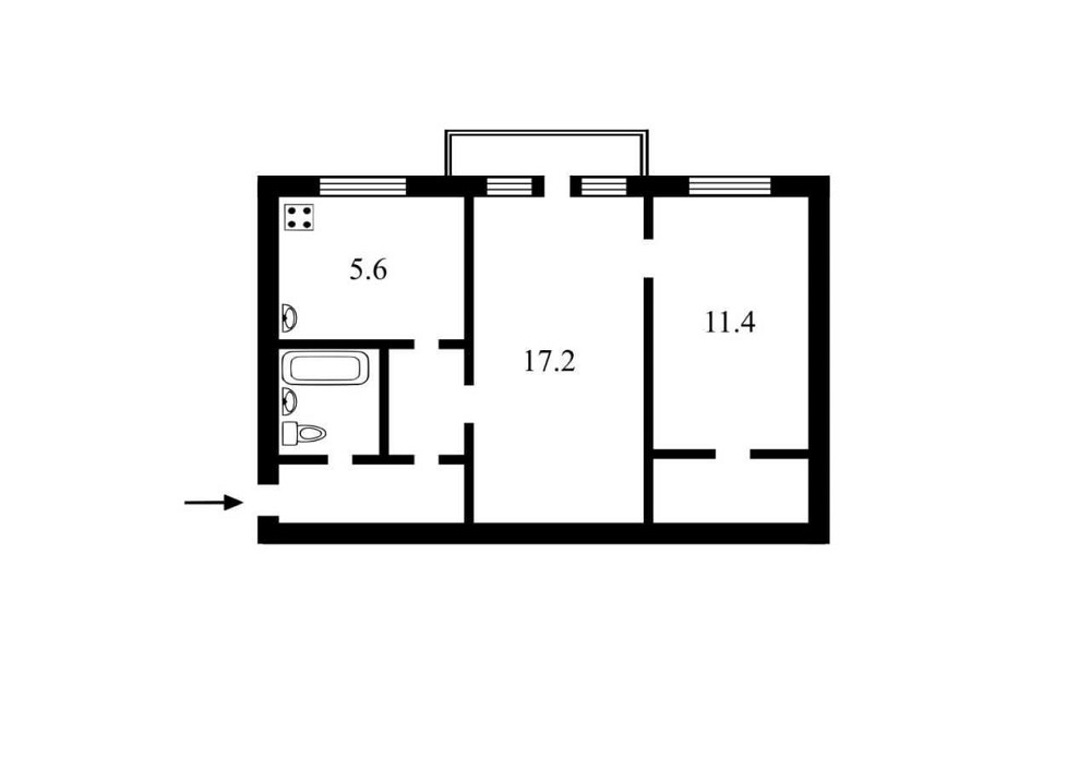Продаж Квартира 2-кімнатна, 4/5 поверх на Туполєва Академіка вул., д. 17б Kiev - photo 7