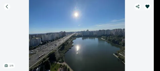 Оренда видової 2-кімнатної квартири в ЖК "Лебединий" (Ревуцького, 40Г) Київ - фото 1