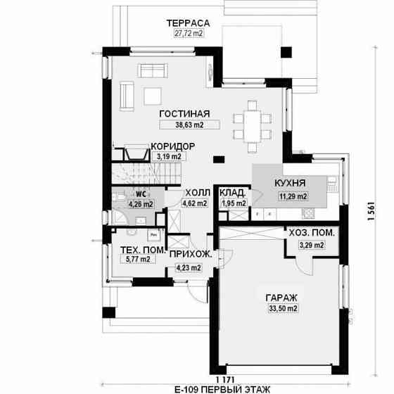 Продажа коттеджа с.Гнедин. После строителей под ремонт 