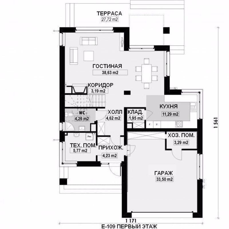 Продажа коттеджа с.Гнедин. После строителей под ремонт  - фото 5