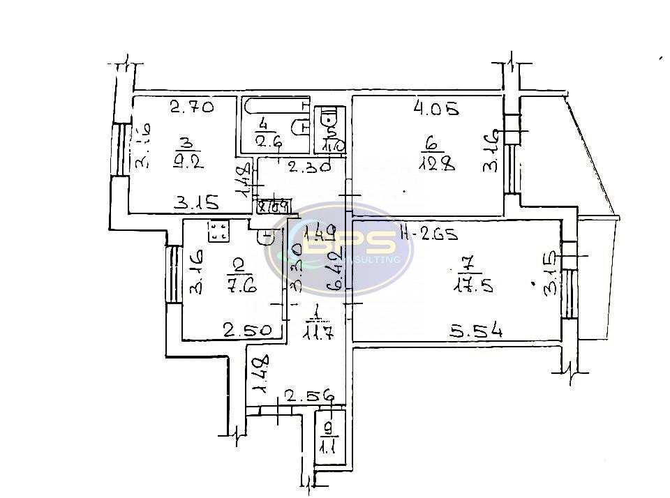 Продаж Квартира 3-кімнатна, 10/10 поверх на вул. Семена Палія Odessa - photo 9
