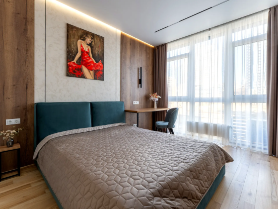 Оренда Квартира 1-кімнатна, 4/11 поверх на вул.Предславинська, 57 Киев