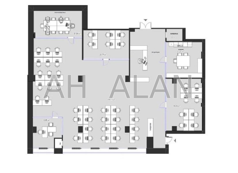 Оренда офісне приміщення на Гайдара вул., 58 приміщень - 6, поверх - 1/5 Київ - фото 16