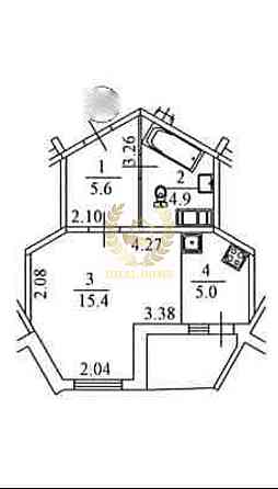 Продаж 1 кімн. квартири від забудовника, Троєщина, Київ Kiev