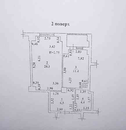 Продаж Квартира 1-кімнатна, 2/16 поверх на Гранитная, 1 Одеса