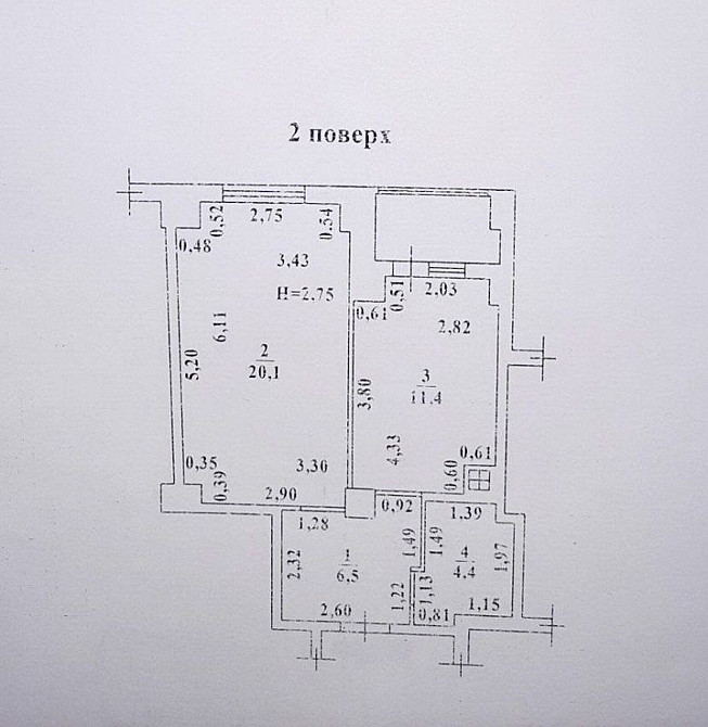 Продаж Квартира 1-кімнатна, 2/16 поверх на Гранитная, 1 Одеса - фото 2