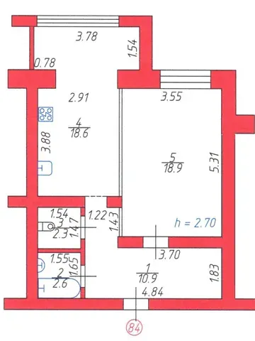 Продаж 1к Квартира 53.3 кв.м Яровиця Луцьк - фото 1