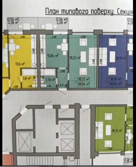 For sale 1-room Apartment 39 sq.m жемчужная 11 Odessa - photo 1