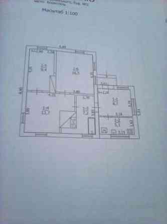 Продаж 1-поверховий Будинок з ділянкою 20 сот 60 кв.м  на Жигалка Сергея Бориспіль