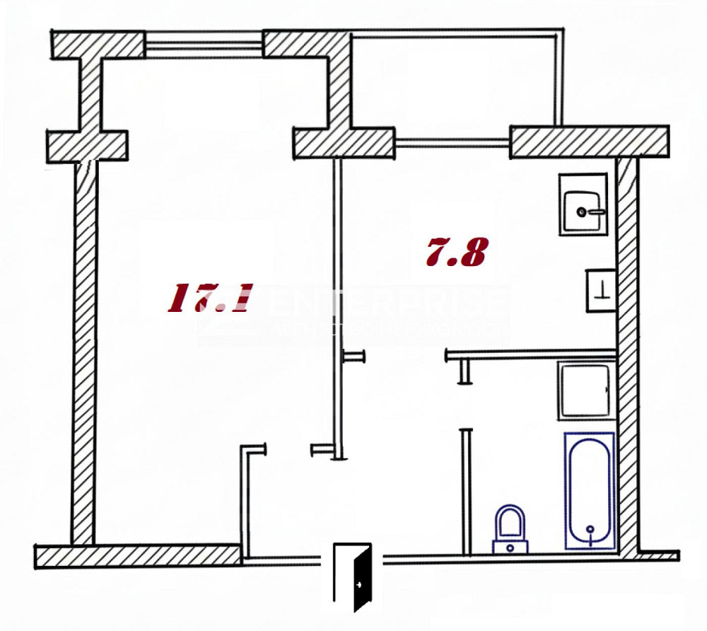 Продаж 1к Квартира 34.8 кв.м Шалетт Города вул. Київ - фото 2