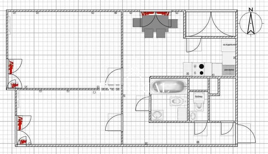 Оренда 2к Квартира 60 кв.м Клавдіївська вул. Київ - фото 13