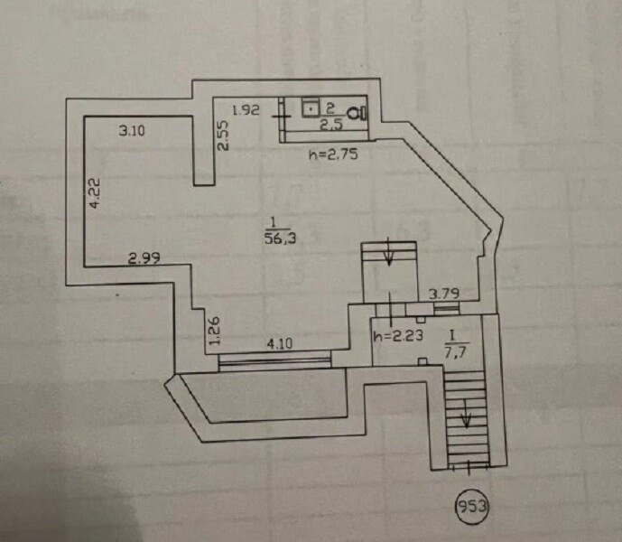 Оренда приміщення вільного призначення на улица Срибнокильская, д.1 приміщень - 1, поверх - cokol/33 Киев - изображение 2