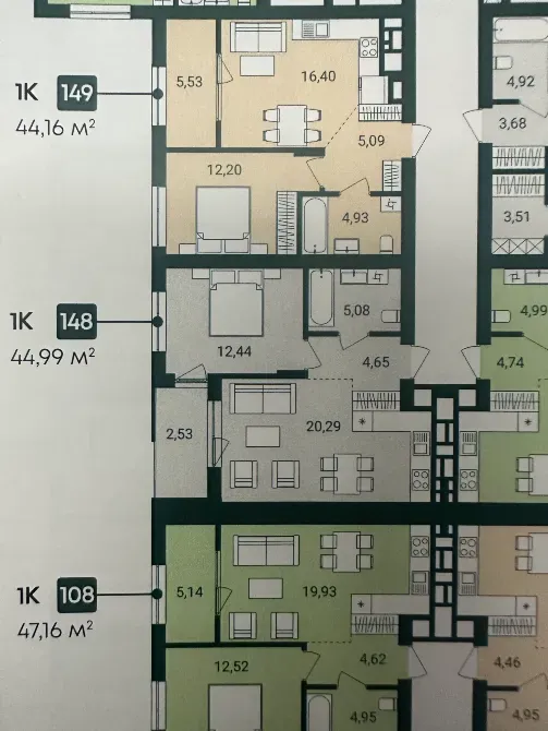 Продаж 1к Квартира 45 кв.м Тролейбусна Львів - фото 7