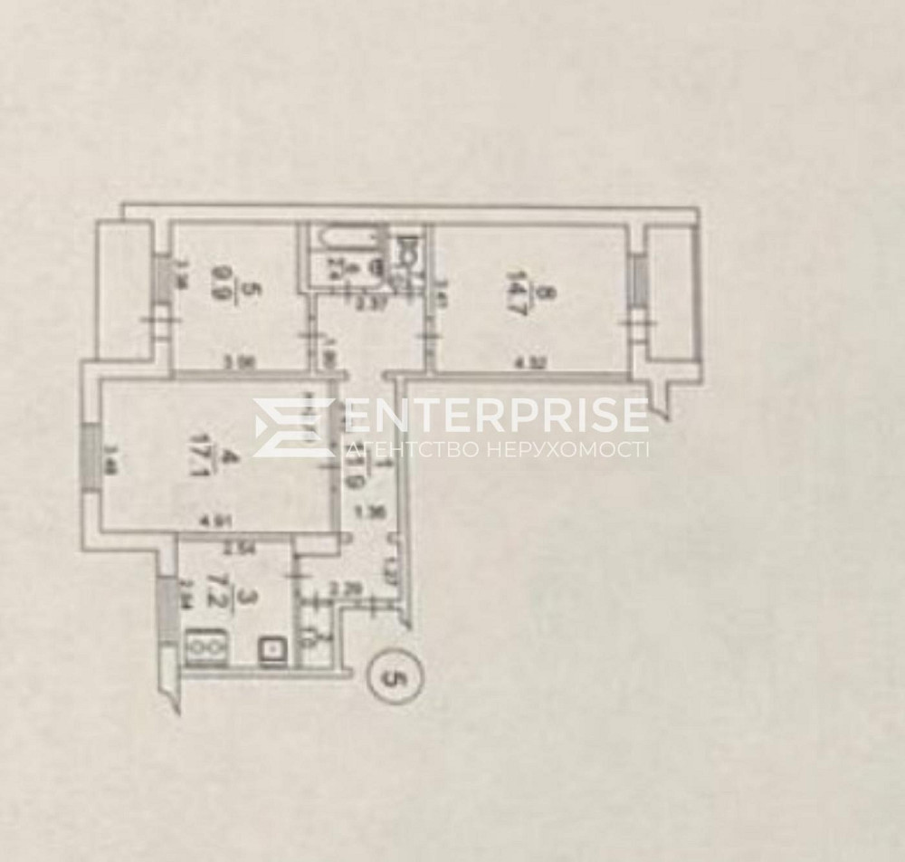 Продаж 3к Квартира 71.8 кв.м Тростянецька вул. Київ - фото 16