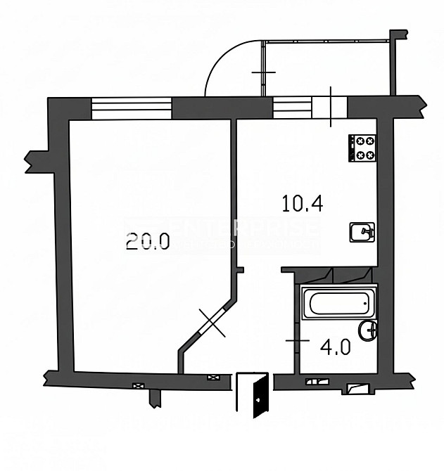 Продаж 1к Квартира 41.3 кв.м Бориспольская вул. Київ - фото 5