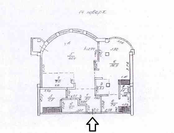 Продаж Квартира 2-кімнатна, 14/18 поверх на Тенистая ул., 9/12 Одеса