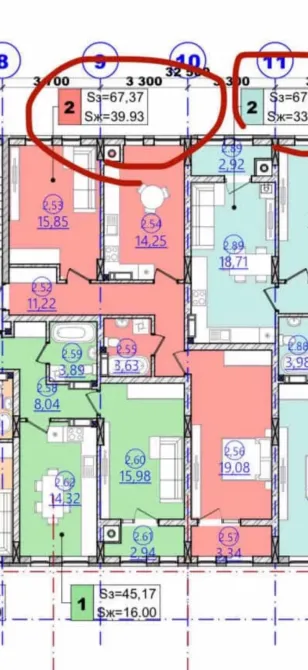 For sale 2-room Apartment 67 sq.m Гагаріна 28В Uzhhorod - photo 19