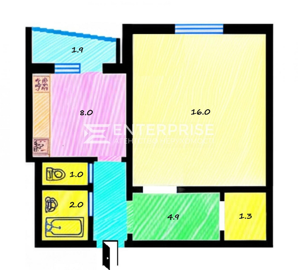 Продаж 1к Квартира 36 кв.м Володимира Івасюка вул. Київ - фото 8