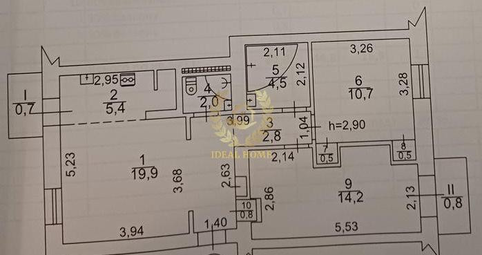 Продаж Квартира 3-кімнатна, 7/8 поверх на Бассейная ул., 17 Kiev - photo 14