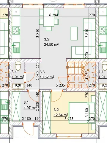 Продаж 2-поверховий   108 кв.м 4 кімн. на Гоголя вулиця Підгайці - фото 5