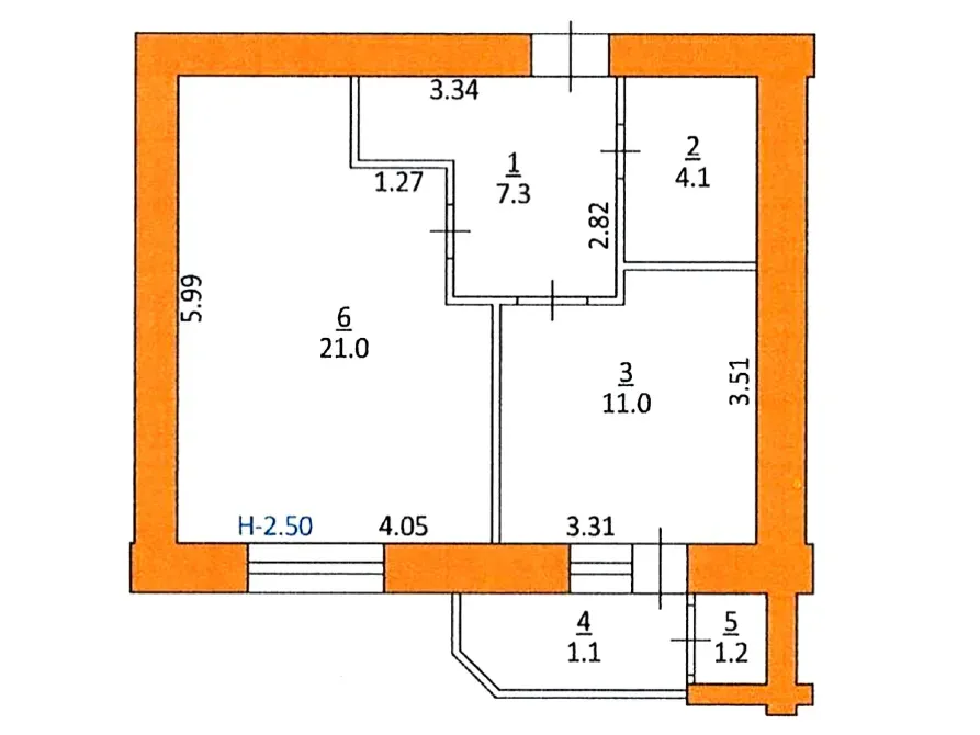 Продажа 1к Квартира 46 кв.м Тролейбусна Тернополь - изображение 15