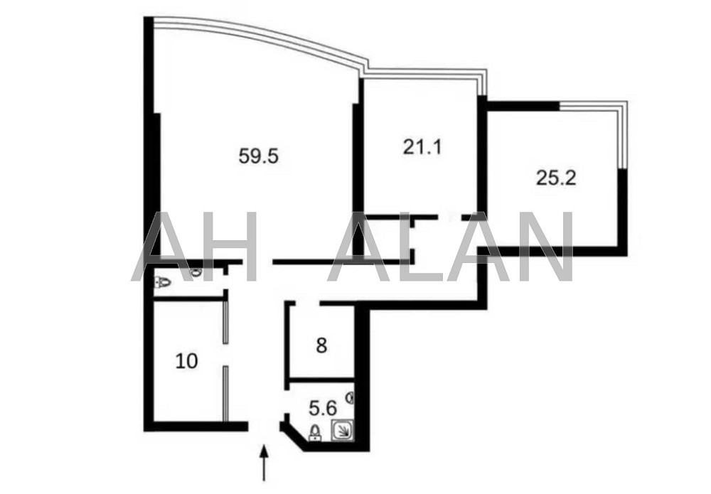 Оренда офісне приміщення на Кловський узв., 7А приміщень - 4, поверх - 21/30 Київ - фото 16