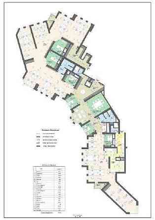 Оренда офісне приміщення на улица Срибнокильская, д.1 приміщень - 5, поверх - 28/28 Kiev