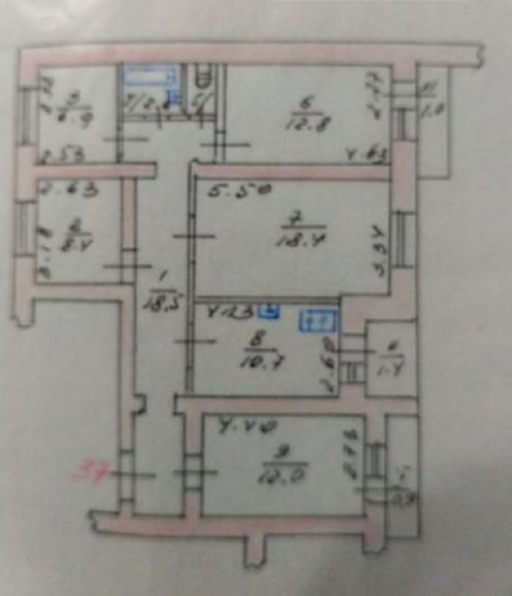 Продаж 5 кімнатної квартири, 100 м.кв., вул Митрополита Шептицького Тернопіль - фото 5