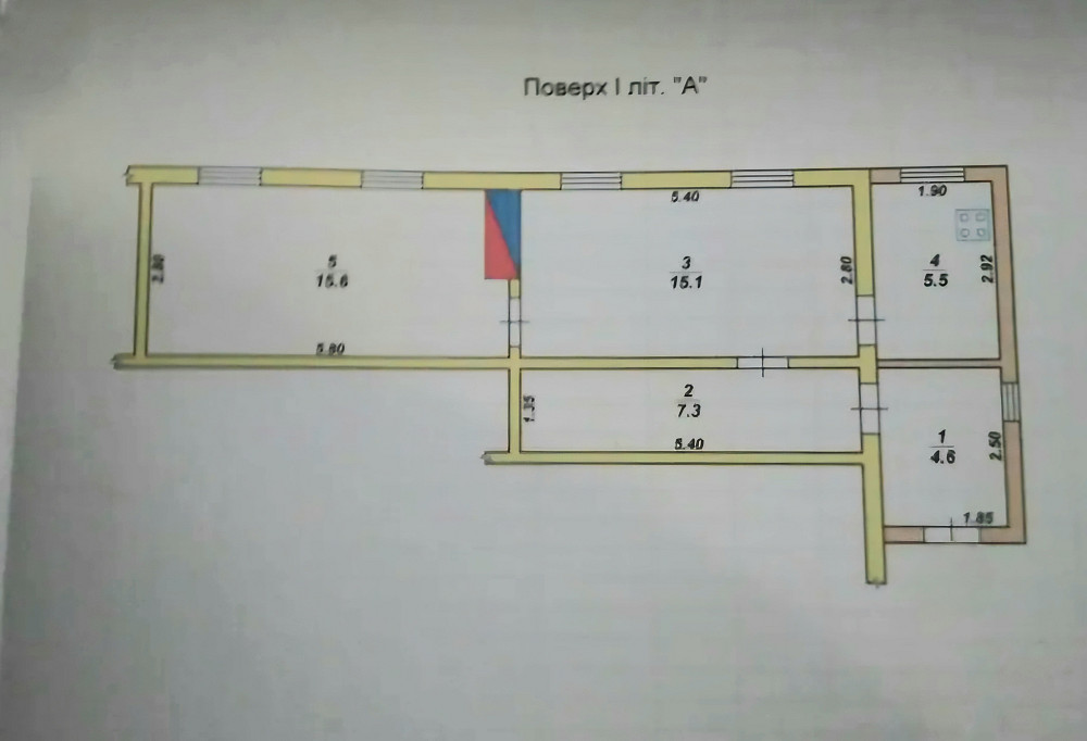 Продаж 1-поверховий Частина будинку з ділянкою 10 сот 48 кв.м 2 кімн. на Левків Житомир - фото 4