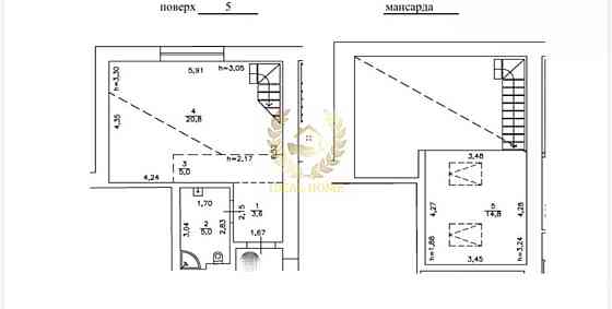 Продаж дворівневої квартири м. Сирець Киев