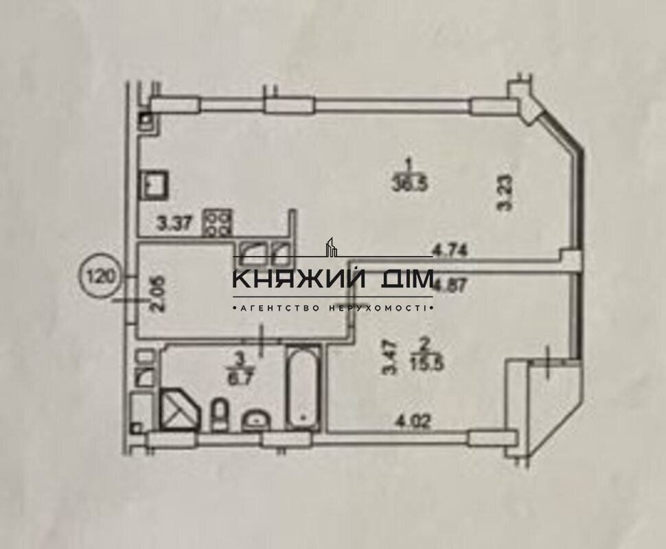 Без комісії 2-х к. Квартира-студіо в ЖК PecherSKY. Код об'єкта: 11196754 Kiev - photo 9