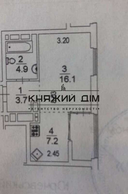 Продажа 1-комн.-студио с ремонтом ЖК Славутич 2, ул. Заречная. Код: 21138921 Київ - фото 10