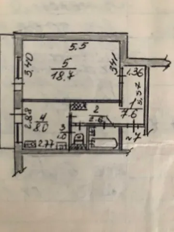 Продаж 1к Квартира 40 кв.м Стародніпровська (Воронезька) вулиця 8 Запоріжжя - фото 10